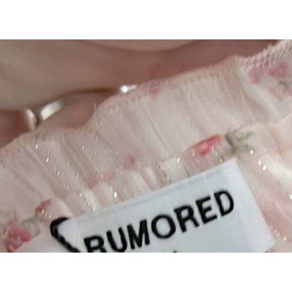 NWT $128 RUMORED Marionette midi dress / candied carnation S - Picture 11 of 14